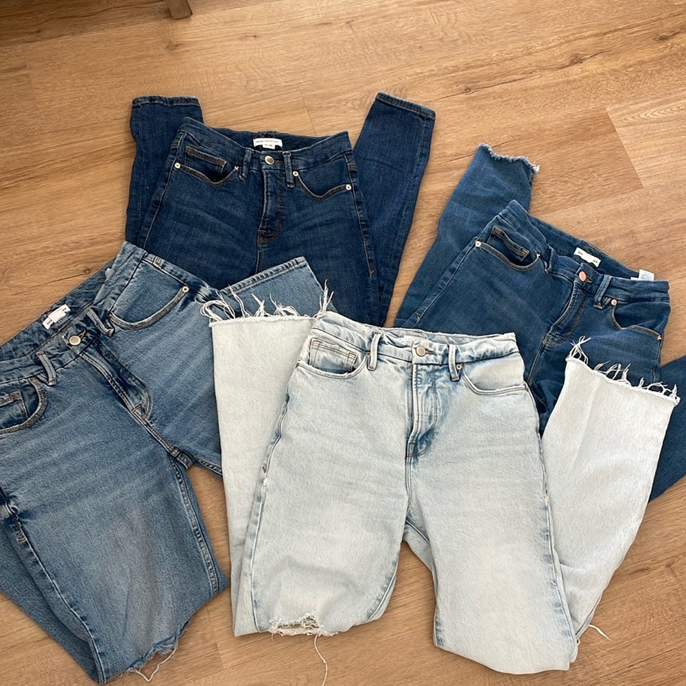 Good American Women's Jeans in Various Blue Shades